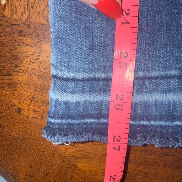 NYDJ Marilyn Straight Leg Jeans Bluewater Wash Release Hem | Size 4 - Picture 15 of 16